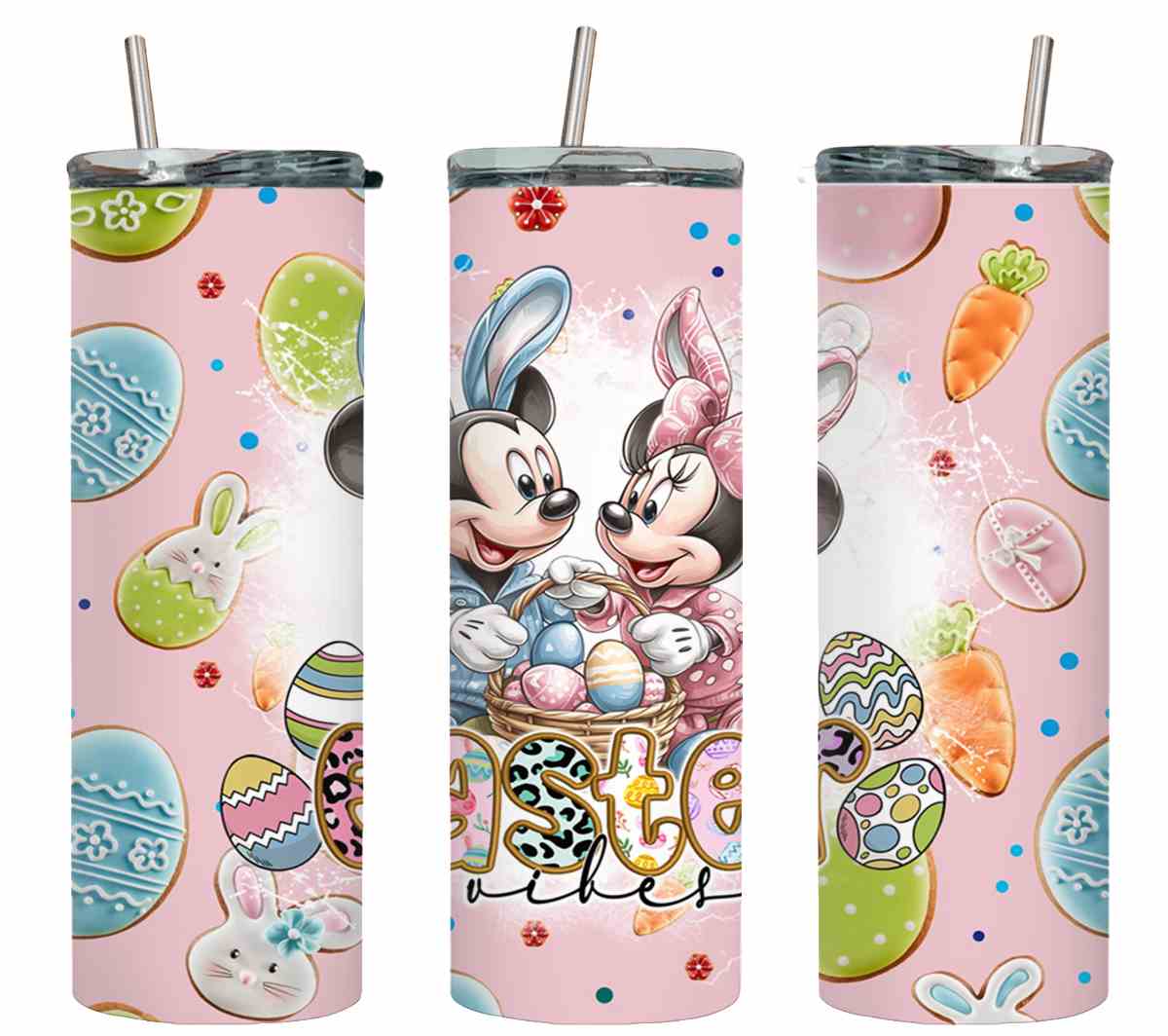 Happy Easter Mickey and Minnie-8955